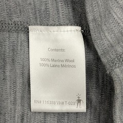 SmartWool Merino Wool Shirt Mens XL Gray Base Layer Hiking Outdoors Gorpcore