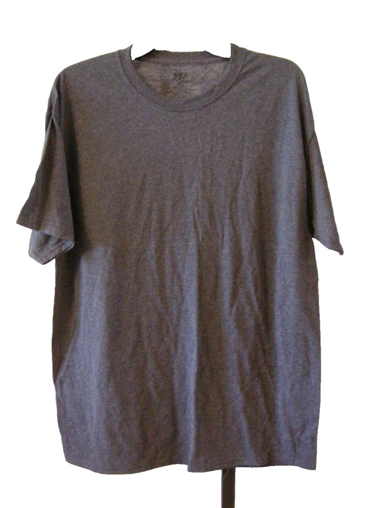 MV Sports Men’s T-Shirt, Size Large, Heather Blue, Brand New