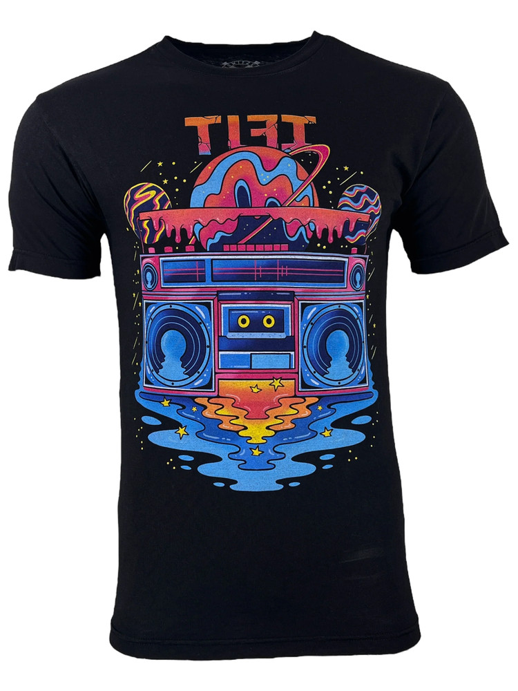 TLFI Men’ T-shirt Planet Echo Regular Fit Crew neck S-4XL