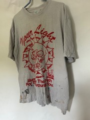 Online Ceramics Your Light Illuminates The Path Distressed Artist Worn T Shirt