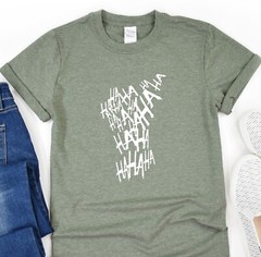 HAHAHA Shirt, Joker Laugh T-Shirt, Joker Tee, Oversize Shirt, Gift for him