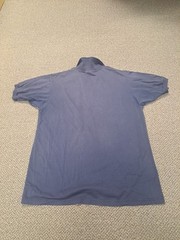 Vintage Walmart Polo Shirt Always #2081 Smiley Face Clearwater Florida