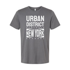 Urban District Athletic New York Apparel Unisex Short Sleeve Cotton T Shirt Grap