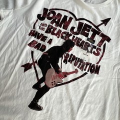 NWT Joan Jett And The Blackhearts Bad Reputation Graphic Band Tee Shirt Mens L