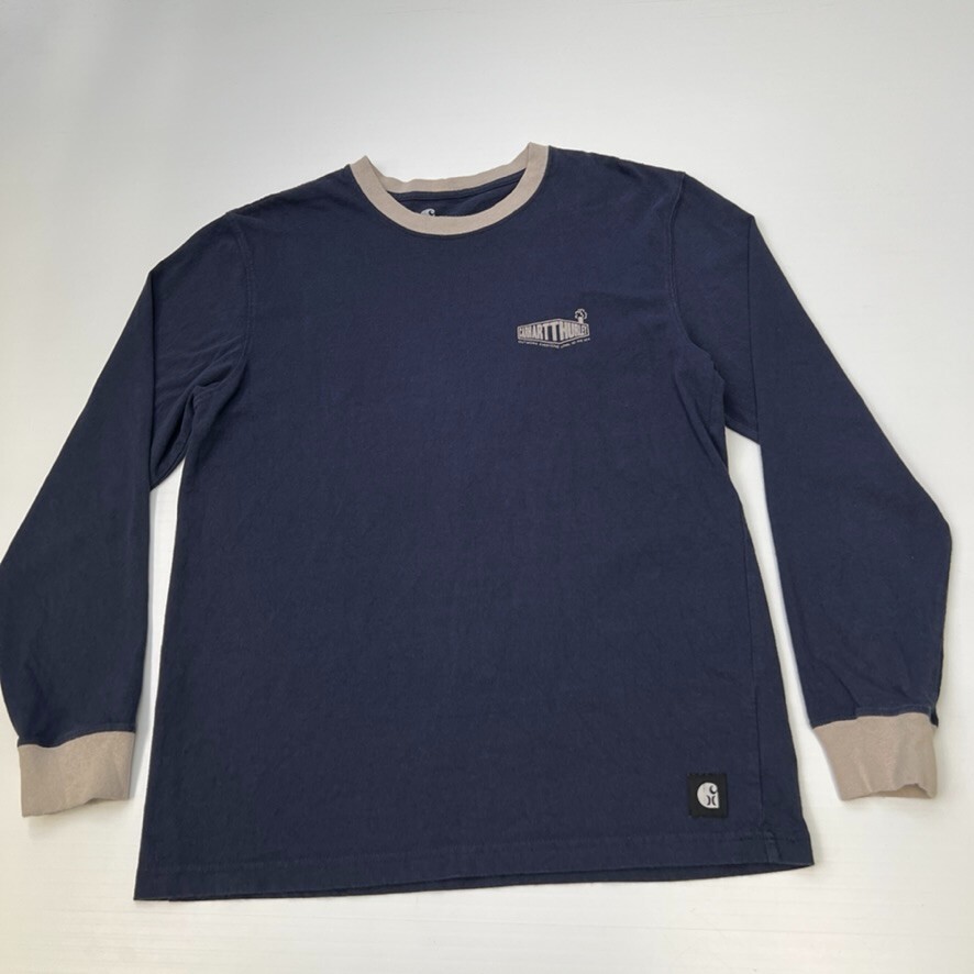 Carhartt Shirt Men Small Collab Hurley Skull Outwork Spell Retro Work Party Ex
