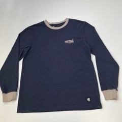 Carhartt Shirt Men Small Collab Hurley Skull Outwork Spell Retro Work Party Ex