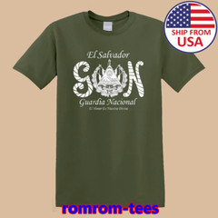 El Salvador Guardia Nacional Army Green Size S-5XL