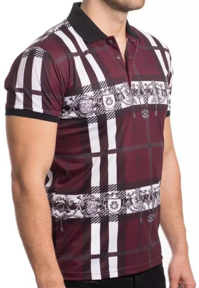 Men’s Luxurious Polo Shirt,Collection,Italian Style,Modern,Stretch S M L….C3.A