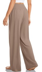 Womens Wide Leg Pants Plus Size High Waist Yoga Sweatpants Casual Loose Loung…