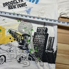 Vintage Stephen Marbury Starburst Brooklyn New York NBA Art Shirt Size Large