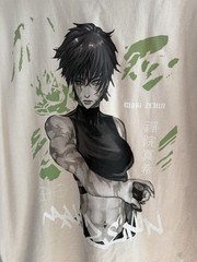 NEW Hokuro Maki Zenin Jujutsu Kaisen Anime Graphic Print T-Shirt Sz M Tee Shirt