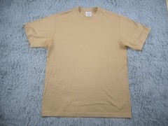 Shaka Wear Shirt Mens Large Tan Streetwear Super Max Heavy Cotton Short Sleeve