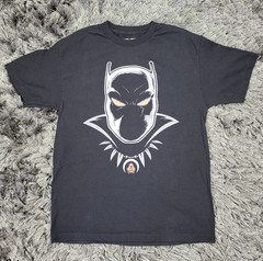 Rufnek T-Shirt Mens Large Black Panther Marvel Short Sleeve Cotton Pullover Logo