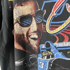 Daniel Ricciardo Formula 1 T Shirt Size Large Faded Black Vintage Style AOP Car