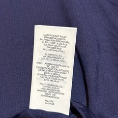 RLX Ralph Lauren Golf Preformance Long Sleeve Training Tee T-Shirt Size M Navy