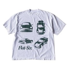 flat six car Unisex Tee