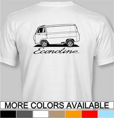 1960’s Ford Econoline Retro T-Shirt e100 van e150