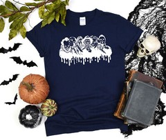 Horror Fan Gift, Halloween Horror Characters T-Shirt, Halloween Shirt, Halloween
