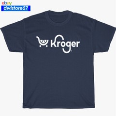New Kroger Store Usa Logo Black/Navy/White/Grey T-Shirt S-5XL