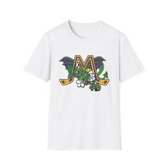 Mobile Retro Dragon Hockey T-Shirt