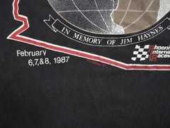 VINTAGE Cooper World Classic Shirt Mens Large Black 1986 Signal Car Auto Racing