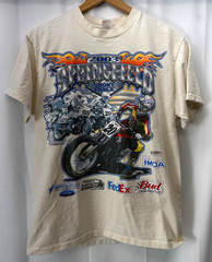 Men’s Size M 2003 Y2K Springfield Flat Track Dirt Race Motorcycle Short Track