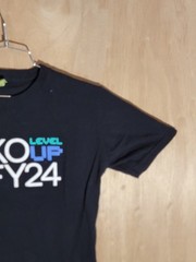 Econscious Men’s S Black TKO Level Up FY24 Graphic Tee Organic Cotton