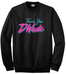 Dwyane Wade Miami “Thank you DWade” HOODED SWEATSHIRT