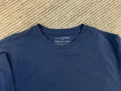 Banana Republic Premium Wash Men’s Tshirt Navy XL