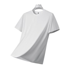 Summer fashion Men Mulberry Silk T-Shirt Short Sleeve Luxury Soft Breathable Tee