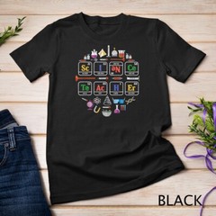 Science Teacher Periodic Table Chemistry Elements Xmas Gift Unisex T-shirt