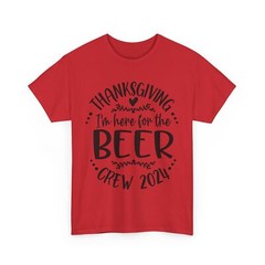 Beer Drinking T-Shirt | Funny Beer Shirt | Beer Shirt – Most Likely Thanksgiving