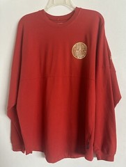 Chinese year of the rabbit WB Bugs Bunny shirt Long Sleeve Spirit Jersey Red S