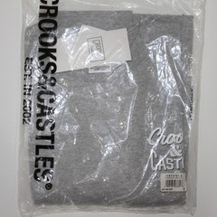 Crooks & Castles Core Logo Heather Gray Longsleeve Tee – Size Medium T-shirt New