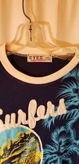 Surfers Paradise T-Shirt Vintage Look Eyed Global Performance Italy Size XL