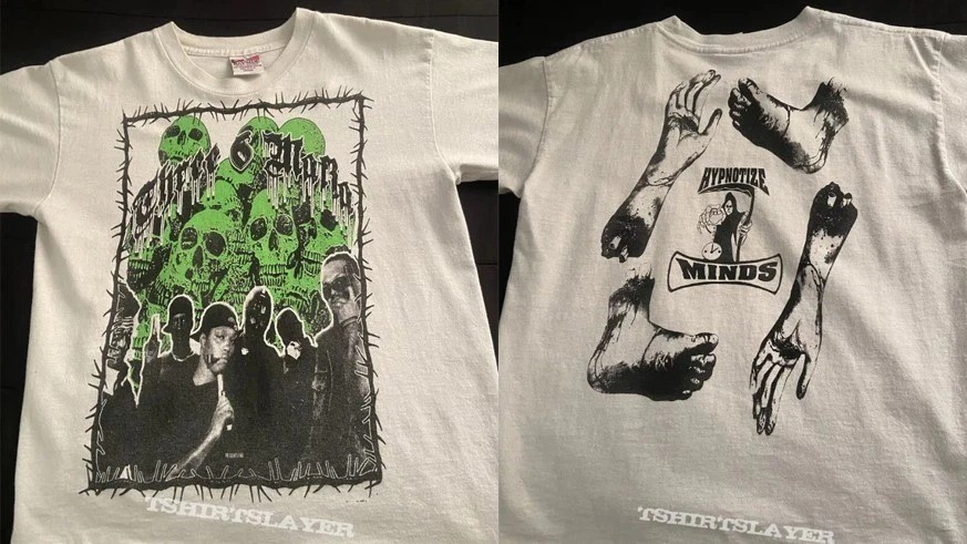 Three 6 Mafia Band 2 Sides Gift For Fans White S to 5XL Concert Shirt CM394
