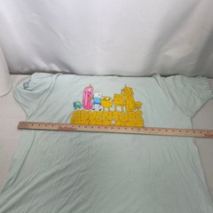 Adventure Time Finn Jake Group Portrait BoxLunch Light Blue T-Shirt Men’s 2XL