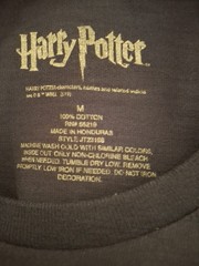 Navy Harry Potter Men’s M 100% Cotton
