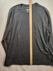 APT 9 Men’s XL Gray Premier Flex Stretch Long Sleeve Soft Touch Tee