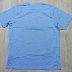 GREYSON Mens M MEDIUM GUIDE SPORT T SHIRT=BAREBONE=PERFORMANCE GOLF TEE BLUE