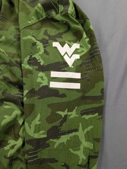 Nike Green Camo WVU Long Sleeve T-Shirt Men’s Large West Virginia Military
