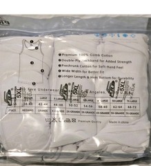 3 PACK PRO 5 MENS A-SHIRTS COTTON UNDER SHIRT WIFE BEATER S-5XL