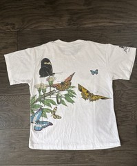 Vintage Harlequin T Shirt 1988 by Teena Houck butterfly monarch M Vtg 1980s #18