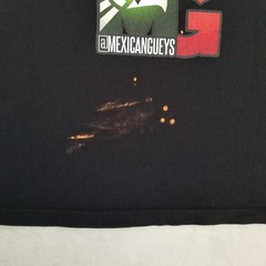 Canvas Men’s Black Mexicangueys Graphic T-Shirt Size Small Classic Casual