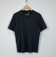 Rapha Logo Pocket T-Shirt Men’s Size M Charcoal Marl Black Grey Short Sleeve Top