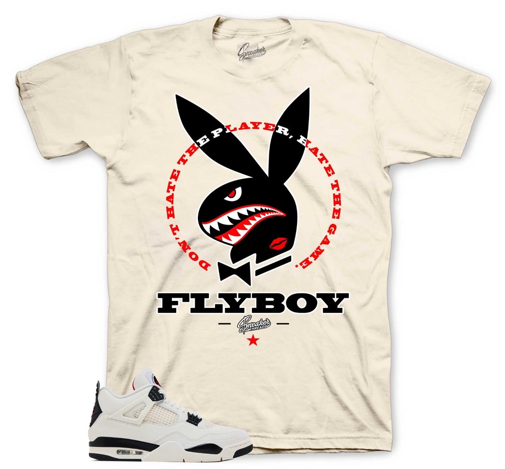 Shirts To Match AJ Retro 4 Fligh Club Sneakers – Fly Sneaker Tees