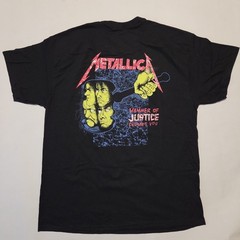 Free SAME DAY SHIPPING Brand New METALLICA Damaged Justice w/Back Print XL