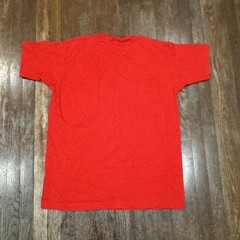 Vintage Tiger 1988 Native American Mens TShirt Red Stickball Woman Moon Sz XL