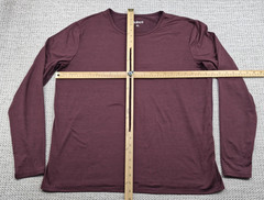 Quince Shirt Mens XL Purple Long Sleeve Lightweight Stretch Crewneck Casual Tee
