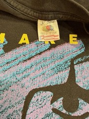 Fruit of the Loom 80s 90s Toymaker’s Dream Double-Sided Graphic Black Men’s L